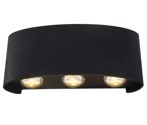ZD90A Lampa ścienna kinkiet góra-dół plastikowa