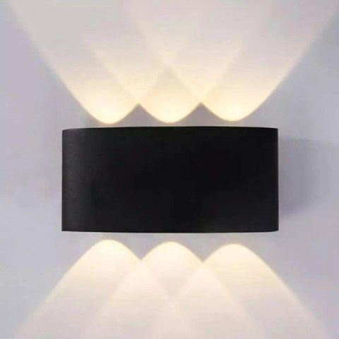 ZD90A Lampa ścienna kinkiet góra-dół plastikowa