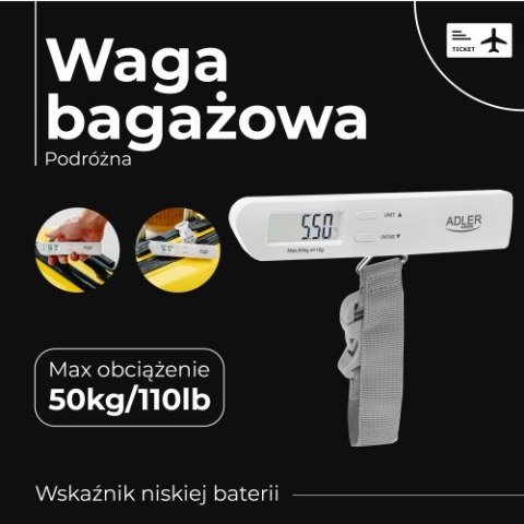 AD 8191 Waga bagażowa podróżna