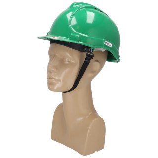 Kask ochronny, zielony