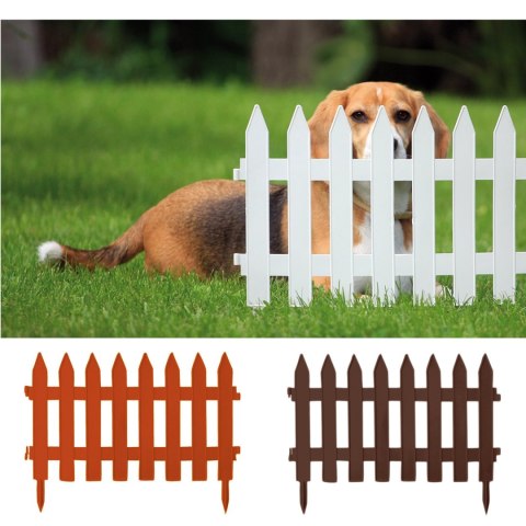 Płotek ogrodowy Garden Classic 3,5m brązowy IPŁSU2-R222