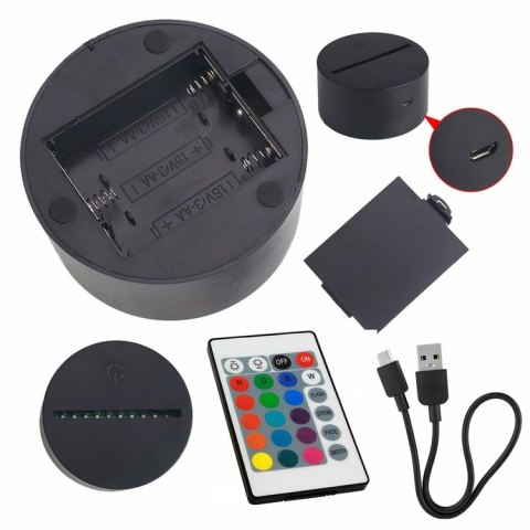 ZD98L Lampka nocna dinozaur 3d led