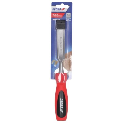 Dłuto 22mm, stal crv, dwumateriałowy uchwyt