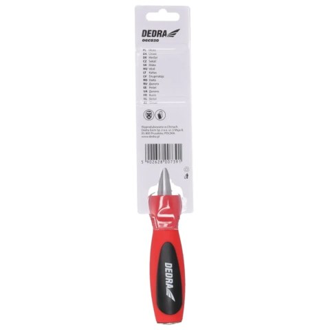 Dłuto 6mm, stal crv, dwumateriałowy uchwyt