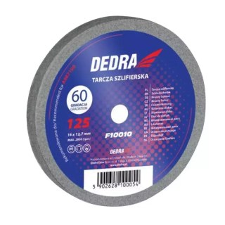 Tarcza szlifierska 125x16x12.7mm, gradacja 60