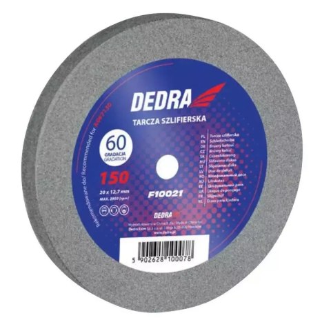 Tarcza szlifierska 150x20x12.7mm, gradacja 60