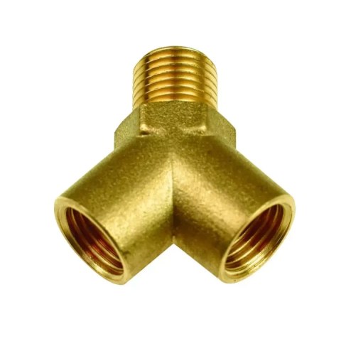 Trójnik y 2x1/4" gwint wew. (f), 1x1/4" gwint zew. (m)