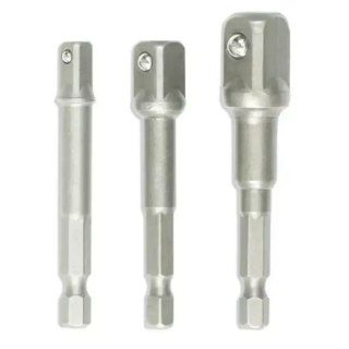 Zestaw adapterów do nasadek 3szt: 1/2", 1/4", 3/8"