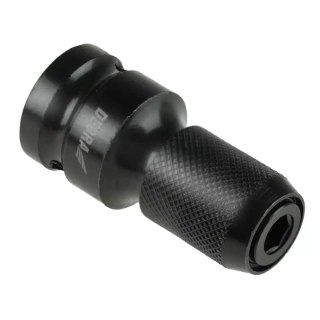 Adapter udarowy 1/2'' - 1/4'' hex z szybkim montażem