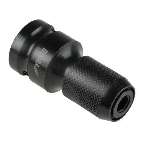 Adapter udarowy 1/2'' - 1/4'' hex z szybkim montażem