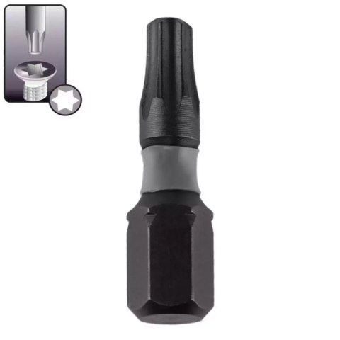 Końcówki wkrętakowe udarowe torx t30x25mm, 10szt box
