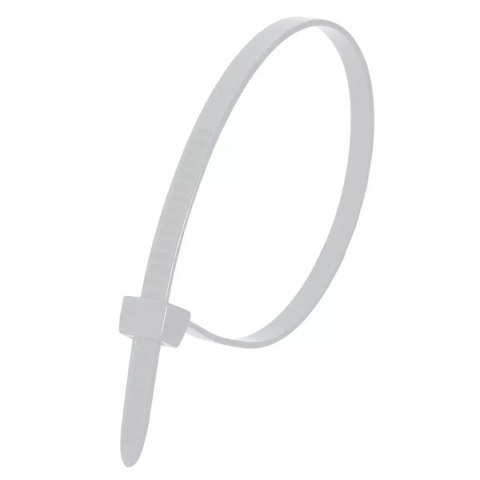 Nylonowe opaski zaciskowe białe 7,6x370mm (25szt.)
