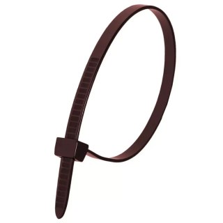 Nylonowe opaski zaciskowe brązowe 3,6x200mm (100szt.)