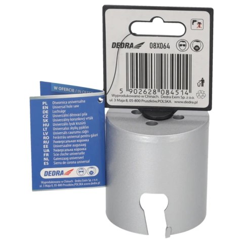 Otwornica uniwersalna tct 64mm 5/8''