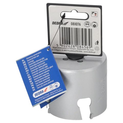 Otwornica uniwersalna tct 76mm 5/8''