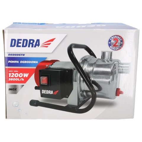 Pompa ogrodowa 1200w, inox