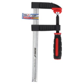Ścisk stolarski f 150x50mm, 2-materiałowa rękojeść