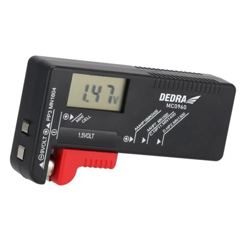 Tester baterii 1,5v i 9v