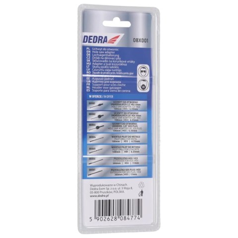 Uchwyt do otwornic uniwersalnych 1/2'' hex