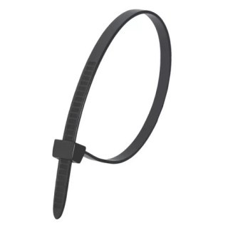 Wielorazowe opaski zaciskowe czarne 7,2x300mm, 50szt