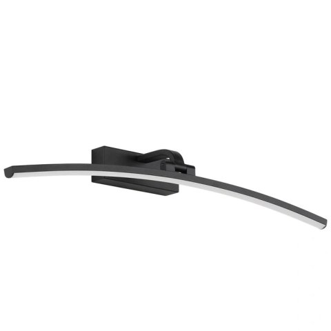 ZD198A Lampka ścienna łuk 60cm biała zimny czarna