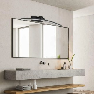 ZD198A Lampka ścienna łuk 60cm biała zimny czarna