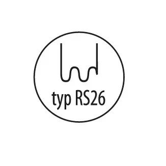Zszywki do plastiku rs26