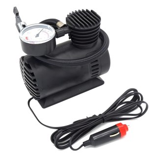 Kompresor samochodowy sprężarka pompka 300 psi 12v -e080 mały czarny