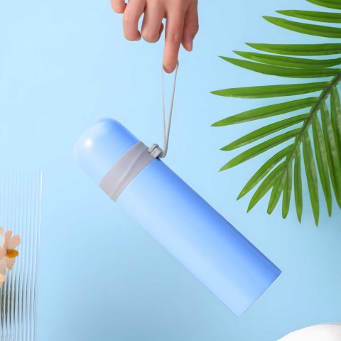 Kubek termiczny termos próżniowy stal 500ml + kubek