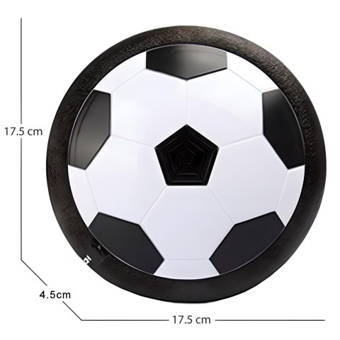 Latająca piłka hoverball powietrzna dysk krążek cymbergaj xxl dysk led