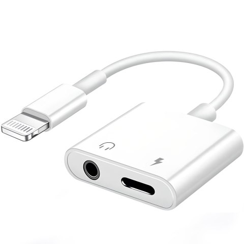 Przejściówka lightning jack iphone 7 8 x adapter -e405