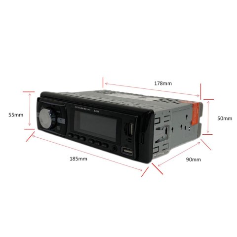 Radio samochodowe bluetooth usb mp3 aux kolory