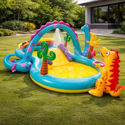 Wodny plac zabaw - dinoland INTEX 57135NP