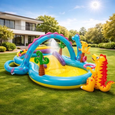 Wodny plac zabaw - dinoland INTEX 57135NP