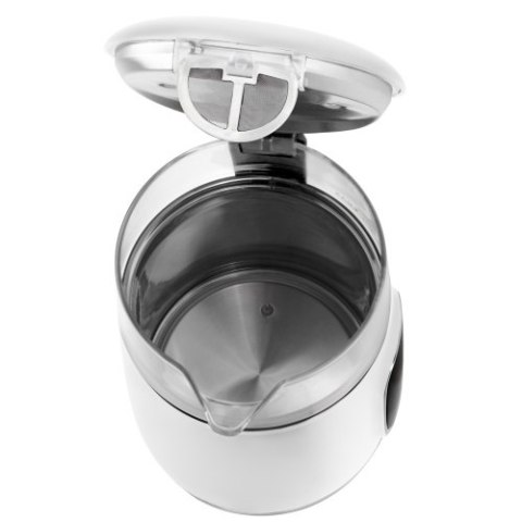 AD 1305 WS white silver Czajnik elektryczny szklany regulacją temperatury 1,7l | led | 40100°c |