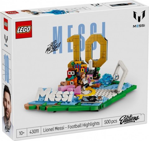 Klocki editions 43011 lionel messi - piłkarskie momenty