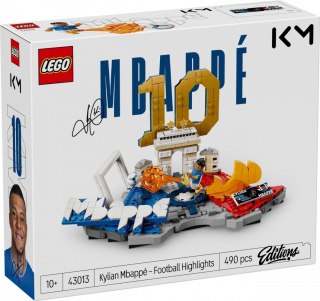 Klocki editions 43013 kylian mbappé - piłkarskie momenty