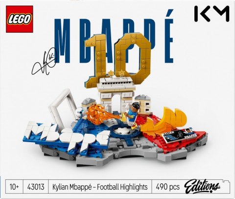 Klocki editions 43013 kylian mbappé - piłkarskie momenty