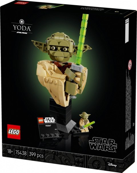 Klocki star wars 75438 popiersie yody