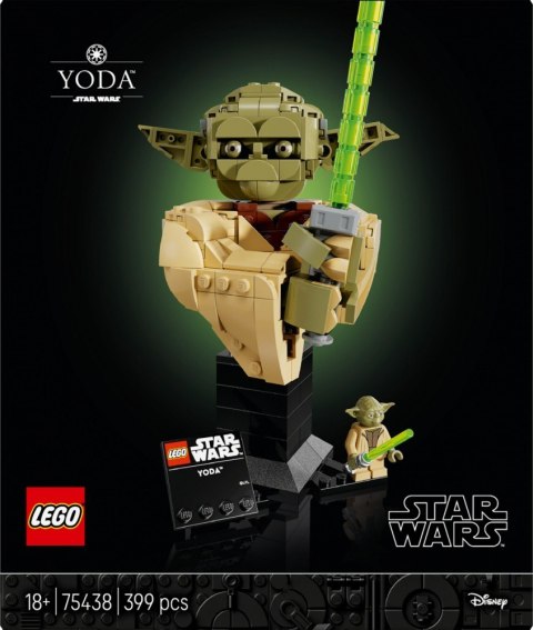 Klocki star wars 75438 popiersie yody