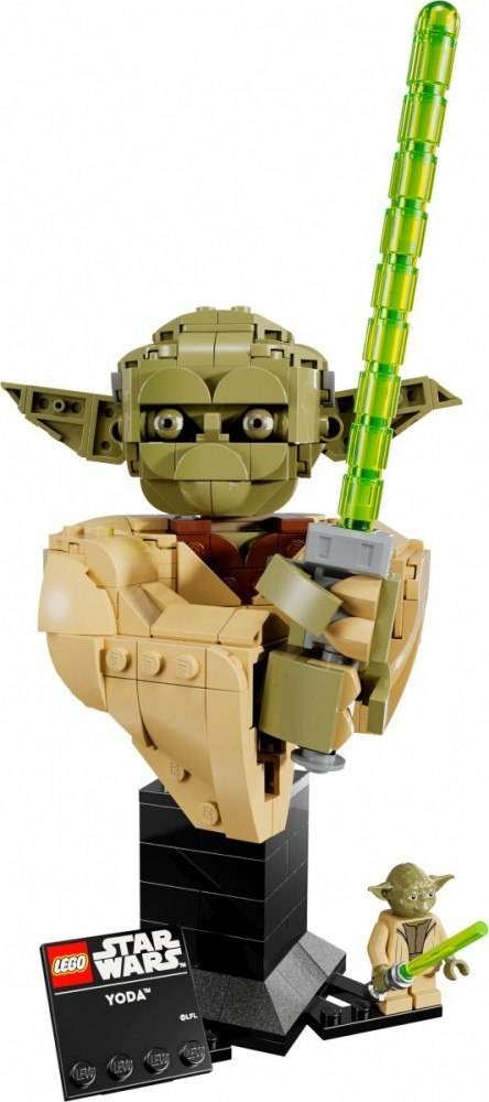 Klocki star wars 75438 popiersie yody