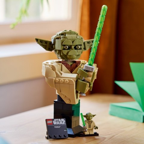 Klocki star wars 75438 popiersie yody