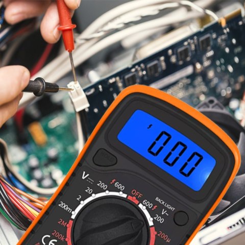 Miernik prądu multimetr lcd cyfrowy uniwersalny -e570