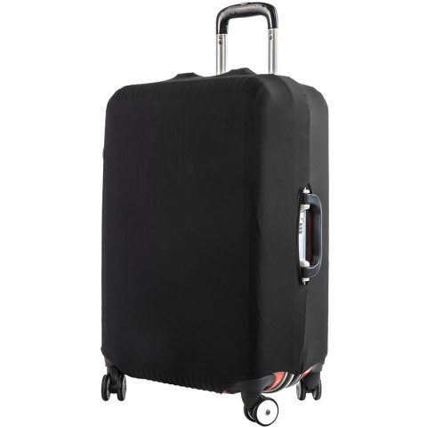 Pokrowiec ochronny na walizkę podróżną etui na bagaż 62x43x27 czarny m - sr315