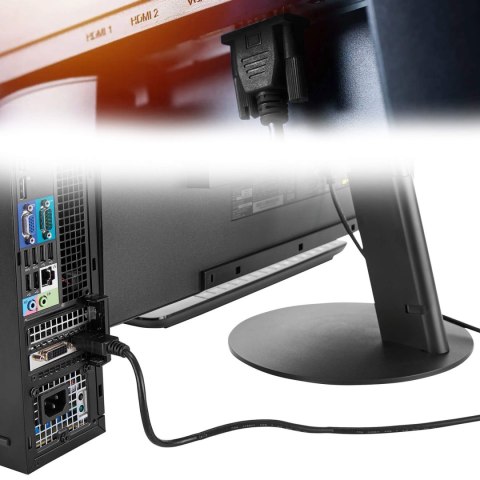 Przejściówka adapter displayport do vga konwerter -e375