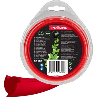 Żyłka tnąca trójkątna 2.7mm x 15m, proline