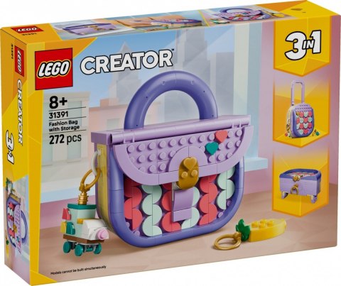 Klocki creator 31391 modna torebka ze schowkiem