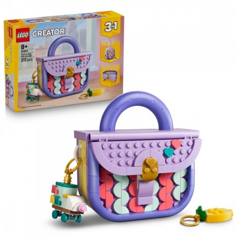 Klocki creator 31391 modna torebka ze schowkiem