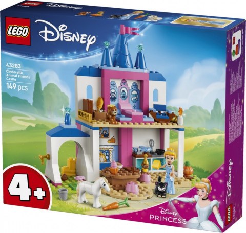 Klocki disney 43283 zamek kopciuszka i jej zwierzęcych przyjaciół
