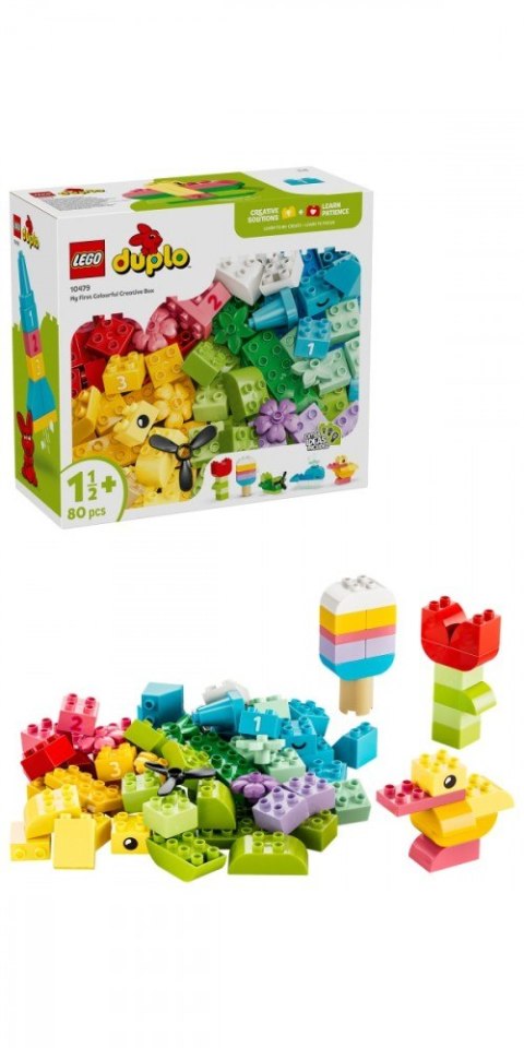 Klocki duplo 10479 kreatywne pudełko pełne kolorów